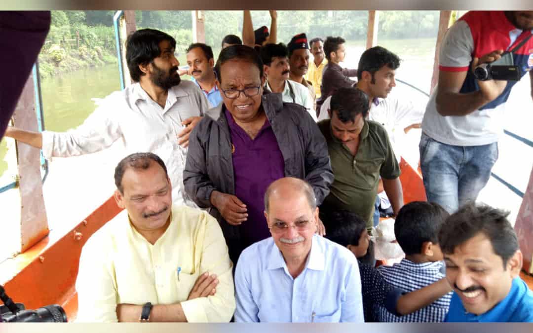 Donation of fish fingerlings at Pilikula