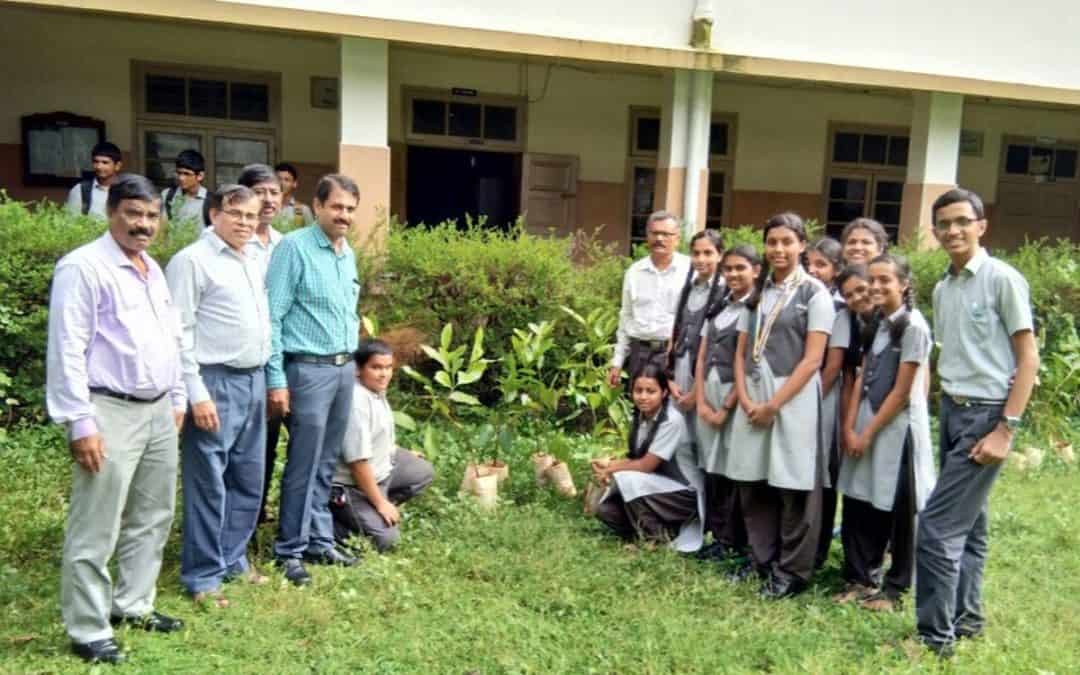 Vanamahotsava and Interact Club inauguration Canara Girls High School Dongerikeri