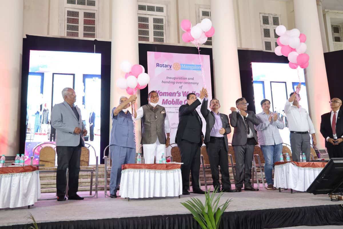 Rotary Club of Mangalore Launched ‘Women’s Wellness Mobile Clinic’ Rotary Club of Mangalore Launched ‘Women’s Wellness Mobile Clinic’