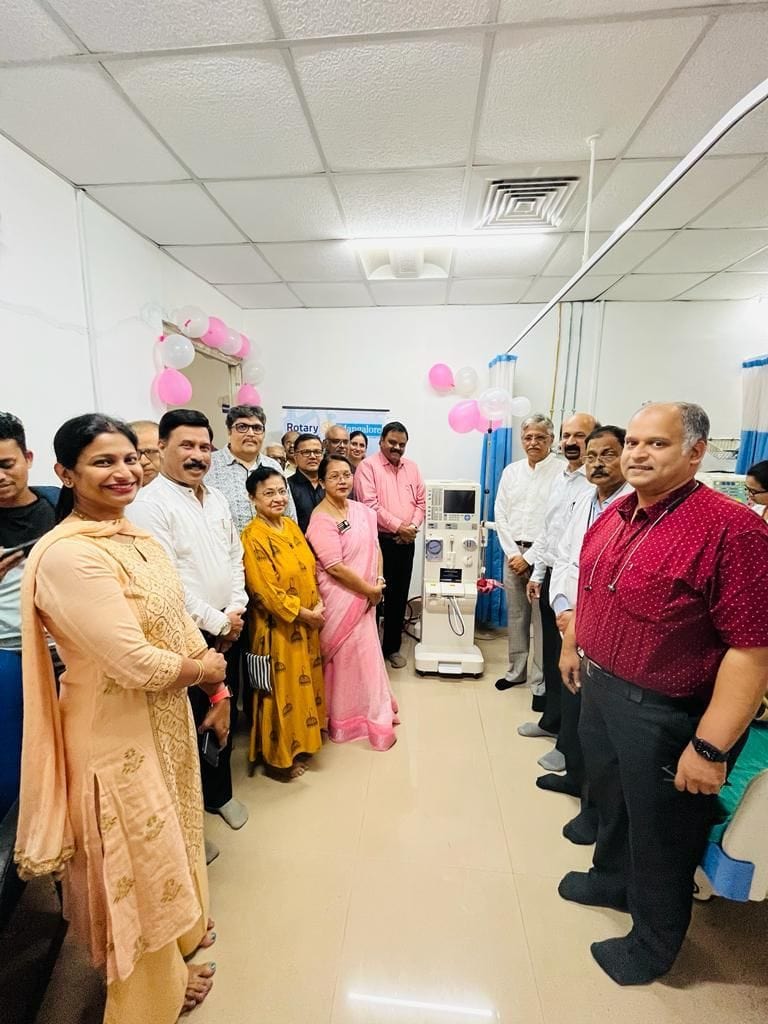 rotary-donation-dialysis-machine-srinivasa-hospital-mukka-02 Rotary Spelling Bee Contest Prize Distribution