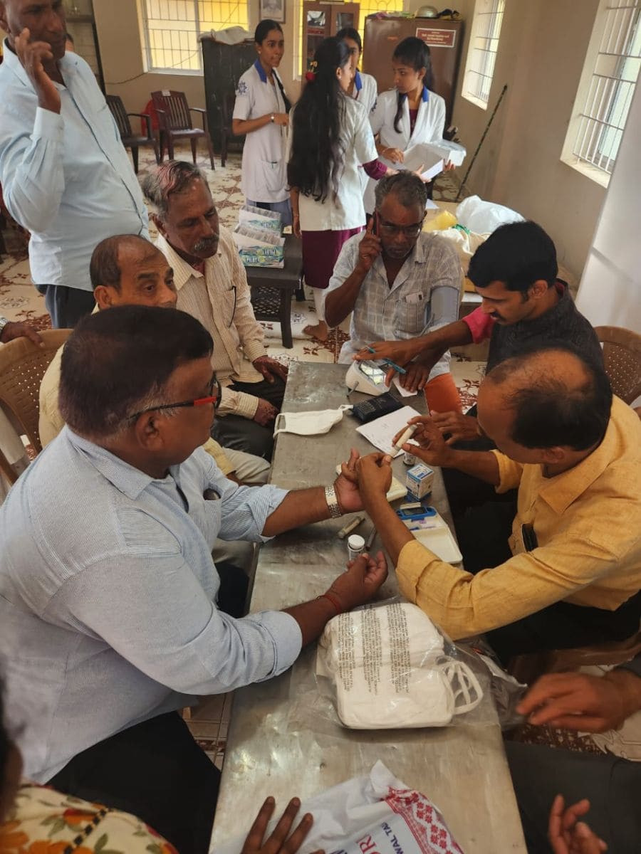 Free eye checkup camp conducted at Bengre Free eye checkup camp conducted at Bengre