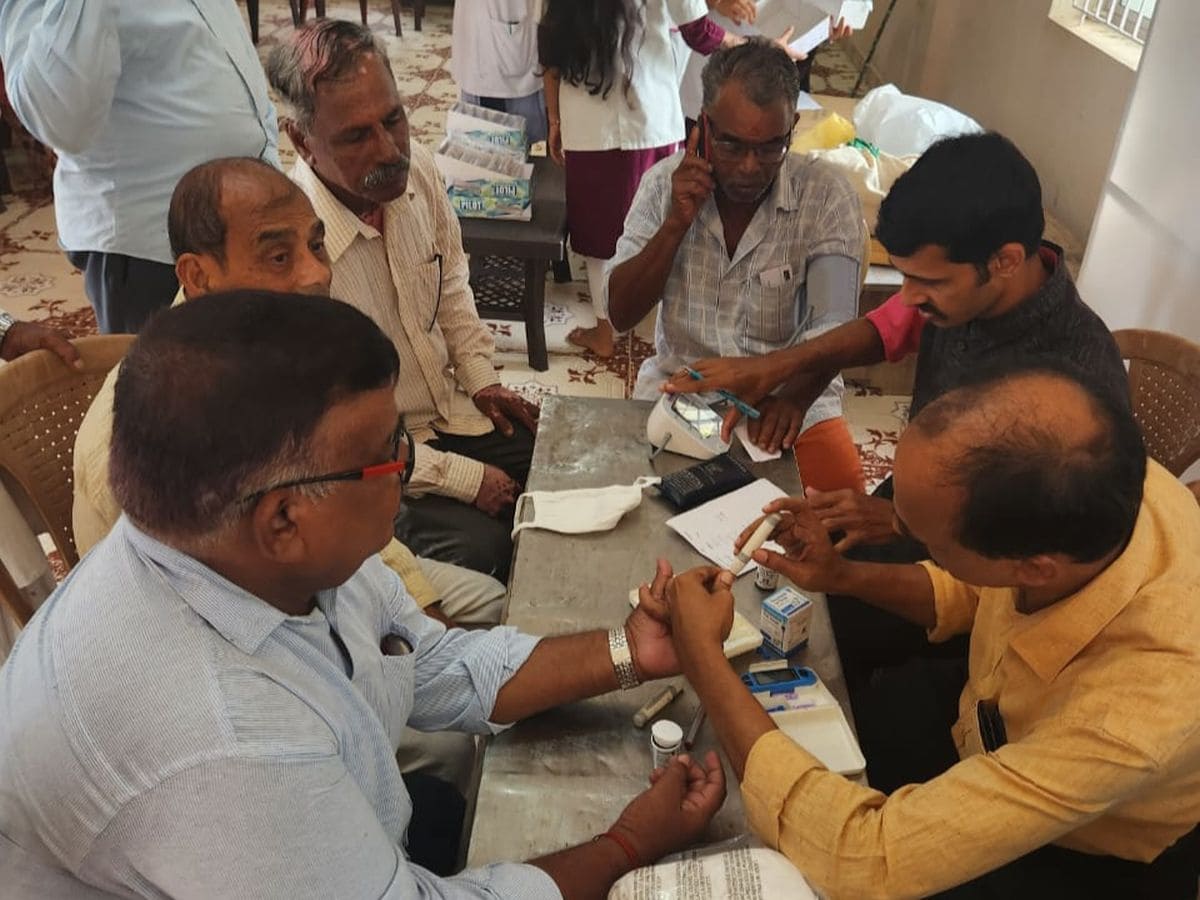 Free eye checkup camp conducted at Bengre 