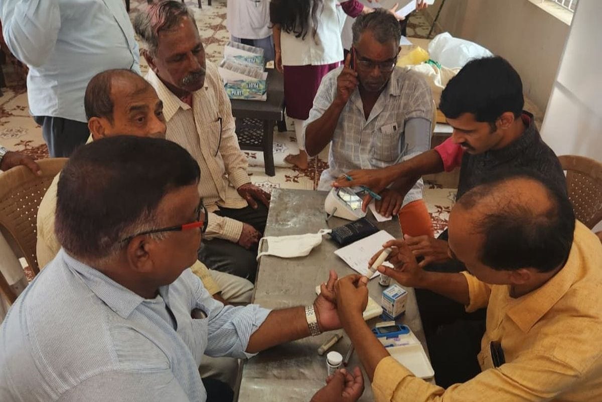 Free eye checkup camp conducted at Bengre