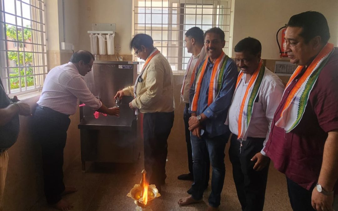 Water Cooler donation to Lady Goschen Hospital, Mangalore