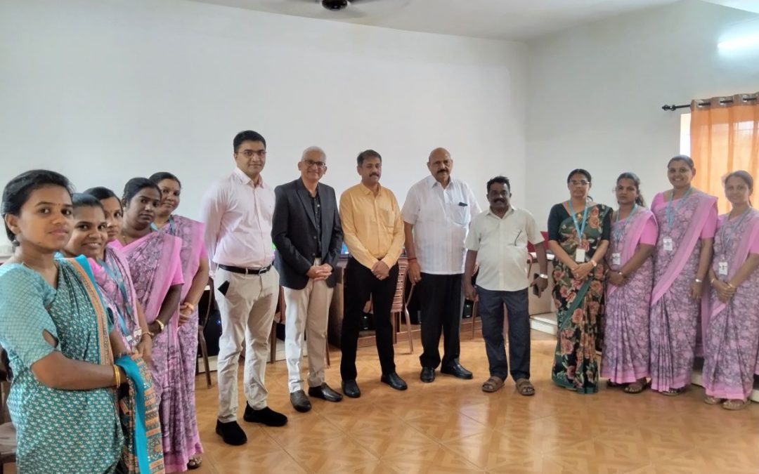 Handover of Desktop computers to Navachetana School, Neermarga
