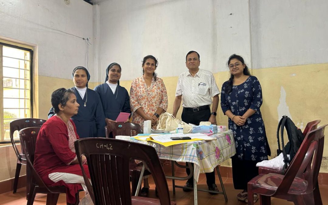 Medical camp at Cheshire home