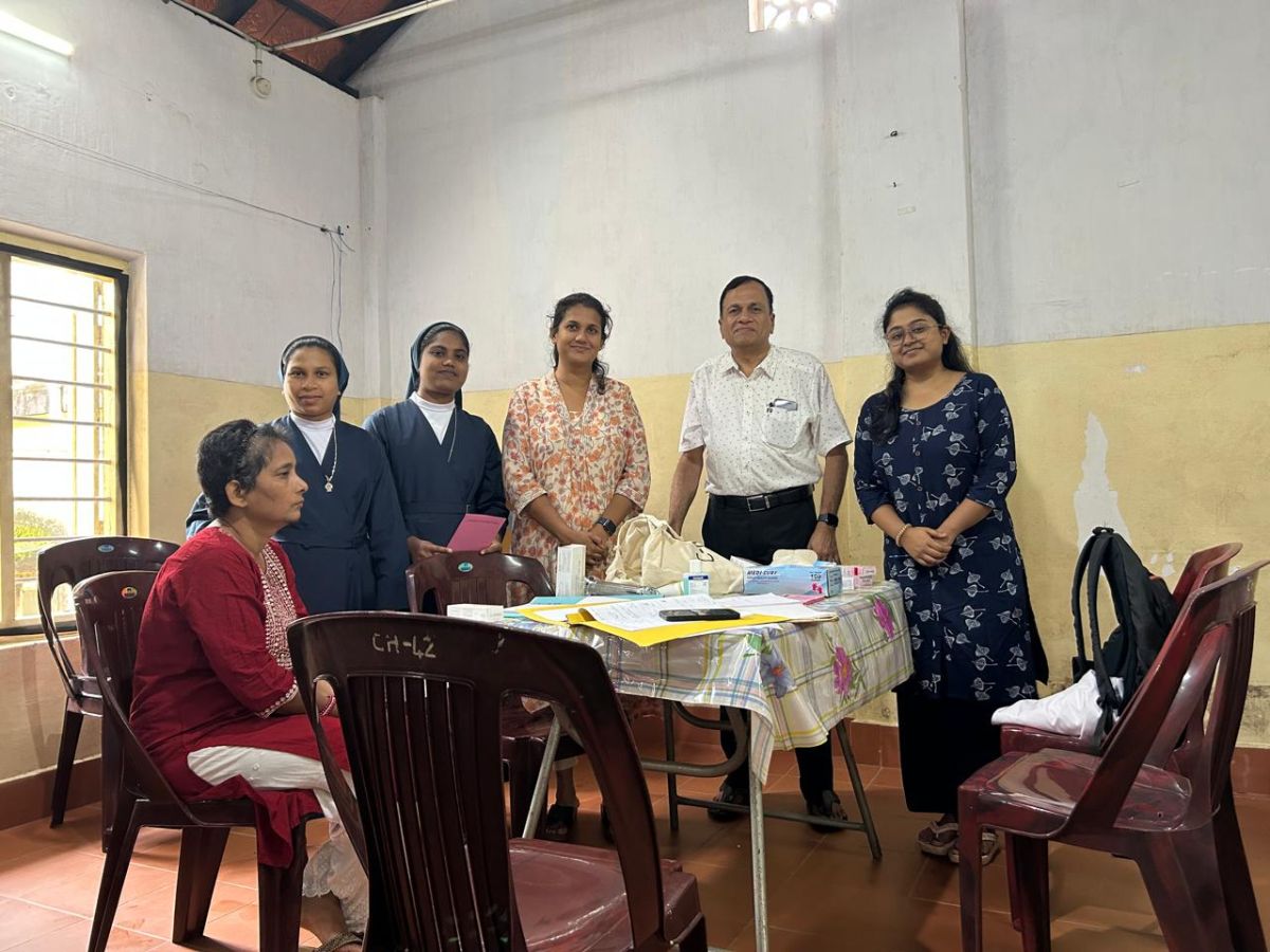 Medical camp at Cheshire home Medical camp at Cheshire home
